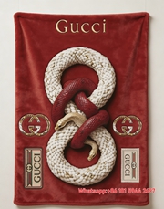 Gucci Serpentine throw blankets Gucci Kingsnake Tapestry IMG_2701